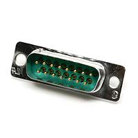 Cinch DAM15PTI ປລັກ DSUB 15M SOD GF TIN