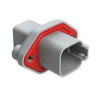 Amphenol SINE Systems AT04-6P-PM05 ຕົວເຊື່ອມ 6 ຂາ Rcpt Panel Mnt W/Gasket Thread ສີເຫຼືອງ