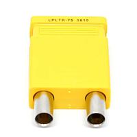 Trompeter / Cinch Connectivity Solutions LPLTR-75 ອຸປະກອນເຊື່ອມຕໍ່ RF RCA Coax Looping PLG ມີຕົວຕິດຕາມ BNC