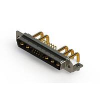 EDAC 629-17W5250-2TB ຕູ້ຕິດຕໍ່ D-Sub ປະສົມມຸມຂວາ ຕູ້ຕິດຕໍ່ພະລັງງານ Combo D-Sub