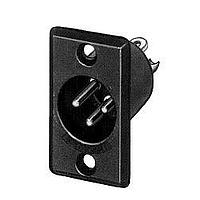 Switchcraft D3MBAU ຕົວເຊື່ອມຕໍ່ 3 ຂາ ຜູ້ຊາຍ RECEPT