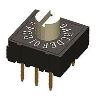 Diptronics RH2HAF-16R-V-B ສະຫນັບສະຫນູນການສະຫນອງຮອບ THRU-HOLE 3x2 TERM 7.3mm ACTUATOR