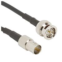 Amphenol RF 095-850-232-006 ສາຍສະບັບ RF BNC Str Plg ເຖິງ BNC Str Jck 4855R 6in