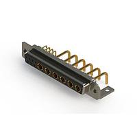 EDAC 630-13W6250-1N4 ຕູ້ຕິດຕໍ່ D-Sub ປະສົມມຸມຂວາ ຕູ້ຕິດຕໍ່ພະລັງງານ Combo D-Sub