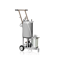 GlobeCore UVD ໜ່ວຍເຕີມນ້ຳມັນສູນຍາກາດ (30L; 4bar)