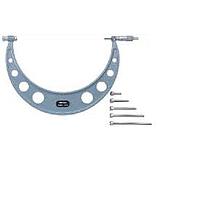 MITUTOYO 104-144A ໄມໂຄມິເຕີພາຍນອກມີຝາອັດປາກມົດລູກ (400-500mm / 0.01mm)