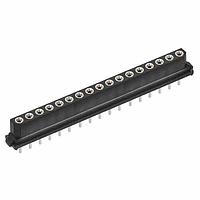 Harwin M80-8971701 ຫົວຂໍ້ 17 POS SIL FEMALE VERT TIN/LEAD