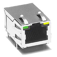 Pulse Electronics J1006F01PNL ມັກເຕິຈແຈັກ 1X1TAB UP 4-CORE