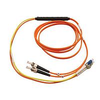 Tripp Lite N422-03M ການປະກອບສາຍເສັ້ນແສງ Fiber Optic Cable Assemblies FIBEROPTIC MODE COND PATCH CBL ST/LC 10FT