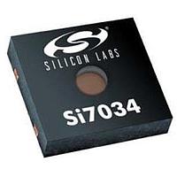 Silicon Labs SI7034-A10-IM ບອດມາວນທ໌ ເຊນເຊີວຄວາມຊື່ນ ດິຈິຕອລ I2C 3% RH + ເຊນເຊີອຸນຫະພູມ
