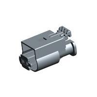 AMP Connectors - TE Connectivity 1-1418463-9 ກອງປະກອບປະຕູສ່ອງ 2POS,MQS,SOCK. HSG