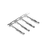 Amphenol SINE Systems SS28W2T Contacts Socket Contact, Stamped, Tin plating over nickel, Wire Range .05-.08mm ,  30-28 AWG, with 3 tangs. 3,000 pcs. Reel