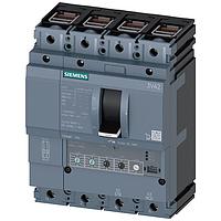 SIEMENS 3VA21256HN460AA0 ຕັ້ງປ້ອງກັນເສຍຫາຍ BRKR 3VA21 4P 25A 85KA ETU3-LSI BOX