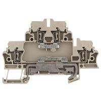 Weidmuller 1689980000 ບລັອກຕໍ່ສາຍບົດບັນທຶກ DIN ZDK 2.5N-PE