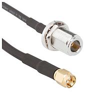 Amphenol RF 095-902-526-072 ສາຍສະບັບ RF SMA Strght Plug N Type 72 in
