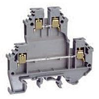 Altech ODL4U/Y ບລອກສິ້ນສາຍ DIN Rail ເຫຼືອງ 25A 600V 22-12AWG