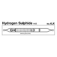 Gastec 4LK ທໍ່ເຄື່ອງກວດຈັບແບບເລັ່ງດ່ວນ Hydrogen sulphide H2S