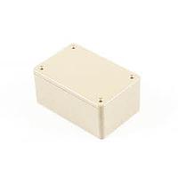 Hammond Manufacturing 1591LBG ກອງປ້ອງກັນເພີງ Flame Retardant ABS 1.4x2.2x3.3" ສີຄຳເຫຼືອງ