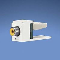 Panduit CJRYEI ຕໍ່ຕົວ RCA Phono Mini-Com RCA Punchdn Module Electric