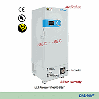 DaiHan DH.FreL88005.VS -80℃ ~ -65℃ ຕູ້ແກ້ວແບບ SMART ULT, 812 ລິດ, ປະຕູແບບແຂນ, 5 ປະຕູພາຍໃນ, Fre800-80, 220V, IQ/OQ
