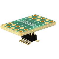 Chip Quik DIP600-SOIC-10N ອາແດບເຕີ DIP-10 (ກວ້າງ 0.6" ນິ້ວ, ຊ່ອງຫຼີ້ນ 0.1" ) ເປັນ SOIC-10 ສູງແຄງ (ຊ່ອງຫຼີ້ນ 1.27mm, ຕົວລ່າງ 150/200 mil) Adapter