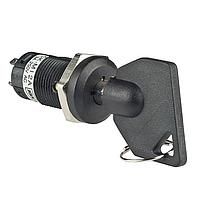 NKK Switches CKM12ATW01-010 ສະຫນັບສະຫນູນ Keylock 16MM ON-ON TUBE KEY #010 RMVBLE 2 POS 3A