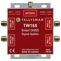 Tallysman 32-0165-01 ເຄື່ອງແບ່ງສັນຍາລັງ GNSS 1 ເປັນ 4 splitter TNC, 10 dB LNA Gain