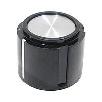 Shin Chin PN-31B1/6.4 ປຸ່ມຮູບສະແກນສີດຳ ປຸ່ມສີດຳ .75D X .63H