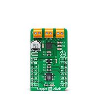 Mikroe MIKROE-4689 ມອເຕ້ເຕີ/ຄອນໂຕລເລີເຣີການເຄື່ອນໄຫວ ແລະ ຄວບຄຸມການເຄື່ອນທີ່ Stepper 18 Click