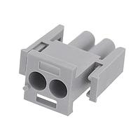 AMP Connectors - TE Connectivity 1-350777-8 ປລັກຮາວຊິ້ງ 02P UMNL V0 PLUG HSG ສີເທົາ