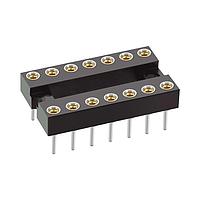 Harwin D2814-42 ເປີັນເຟີມ 14P DR IC SCKT ASSY 2.54MM PITCH