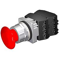 SIEMENS 52PM9W2D ປຸ່ມກົດ PUSHBUTTON,MOM,ແດງ,1 3/4" PLST,2POS,4BJK