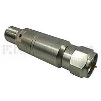 Fairview SA4F75-20  20 dB Fixed Attenuator 75 Ohm F Male To 75 Ohm F Female Up To 4 GHz Rated To 0.25 Watts With Brass Tri-Metal Body