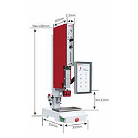 Lingke K745 Pro ເຄື່ອງເຊື່ອມອັລຕຣາໂຊນິກ (35kHz; 900W)