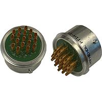 Amphenol Aerospace PTIH-12-3P ຮີເຊບເຕິເຄວລ ເຮີເມຕິກ , ຂະໜາດເຊວ 12, 3 ຕຳແໜ່ງ