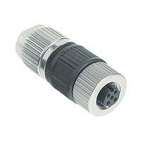 HARTING 21032722505 ຕົວເຊື່ອມຕໍ່ກົງຮູບວົງມົນ W. HARAX M12 L 5 F