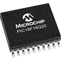 Microchip Technology PIC18F16Q20-I/SO ມາຄຣອຄຄອນໂຕເລີ 64KB Flash, 4K RAM, 256 EEPROM, MVIO, I3C, Virtual Port, 10b ADCC, DMA,