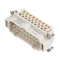 Amphenol Tuchel C14610A0161021 ອິນເຊີດພິນ Insert 16+ Heavy Mate