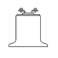 EPCOS B72280B0112K001 ອອກຊາດເຫຼັກ 1100VAC 10% 80mm High E