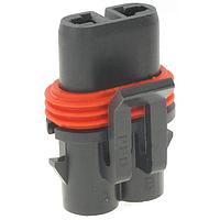 Aptiv 12020599 ຕົວເຊື່ອມ 2P FM BLK CON ASSY 280 SERIES 30 AMPS