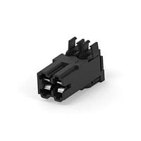 AMP Connectors - TE Connectivity 2-282042-5 ຮອງສະໜອງສາຍແລະຮອງສາຍ AMP MONO-SHAPE 2 POS P.C.B.CON