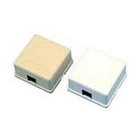 AIM-Cambridge / Cinch Connectivity Solutions 30-5198ABW ກ່ອງ WHITE 1 PORT BOX
