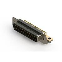 EDAC 621-M25-260-BN3 ຕົວເຊື່ອມ D-Sub - ຕົວເຊື່ອມ D-Sub ມຸມຂວາ ຄວາມໜາແບບມາດຕະຖານ