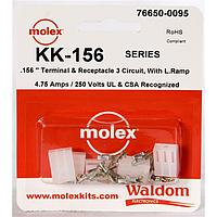 Molex 76650-0095 ຊຸດຕໍ່ຕໍ່ KK-156 ຊຸດຕໍ່ຕໍ່ Recep ແລະ term 3Ckt