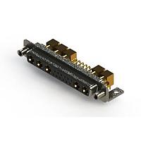 EDAC 630-17W5640-5T6 ຕູ້ຕິດຕໍ່ D-Sub ປະສົມມຸມຂວາ ຕູ້ຕິດຕໍ່ພະລັງງານ Combo D-Sub