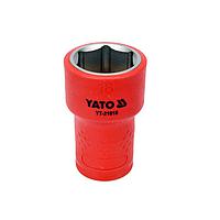 YATO YT-21018 ເຕົ້າສຽບ Hexagonal insulated (3/8" 18mm)