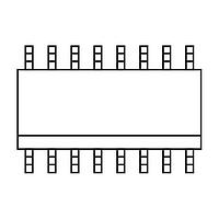 Renesas Electronics PS2806-4-A ອອບໂຕຄູເລີ Optocoupler ອອກພຸດ Transistor 16-pin SSOP