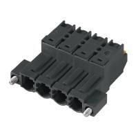 Weidmuller 1043690000 ບລັອກຕໍ່ສາຍປະກອບໄດ້ SLF 7.62HP/04/180F SN BK BX
