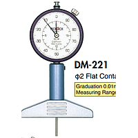 TECLOCK DM-221 Dial Depth Gauge (20mm/0.01mm)