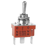 NKK Switches S8AWF ສະຫນອງສະຫນອງສະຫນອງສະຫນອງ SPDT (ON)OFF(ON) .25 QC SPLSHPF BSHNG 15